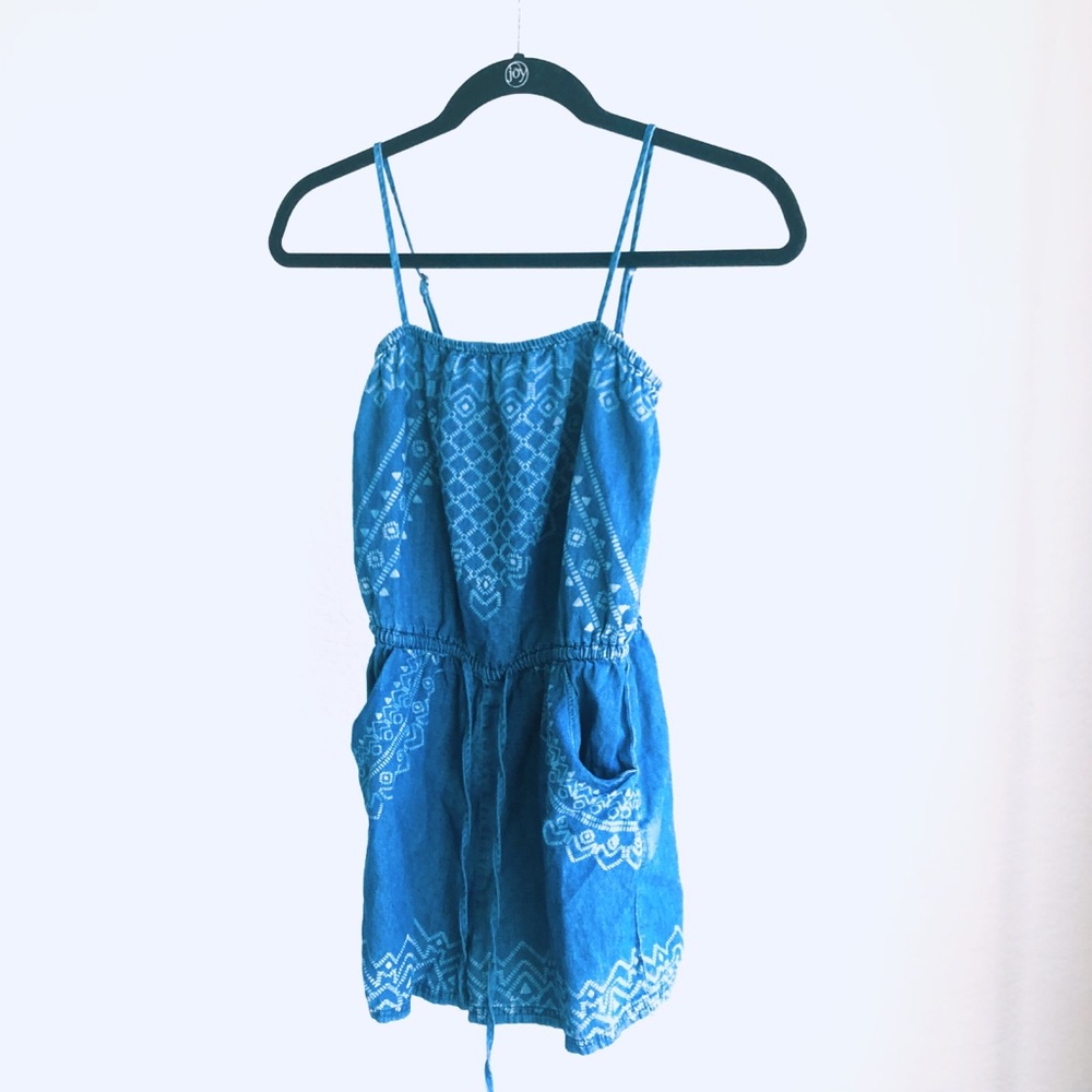 Blue Romper
